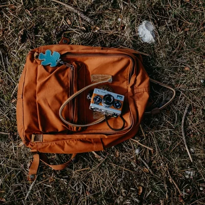 Durable two-compartment school backpack