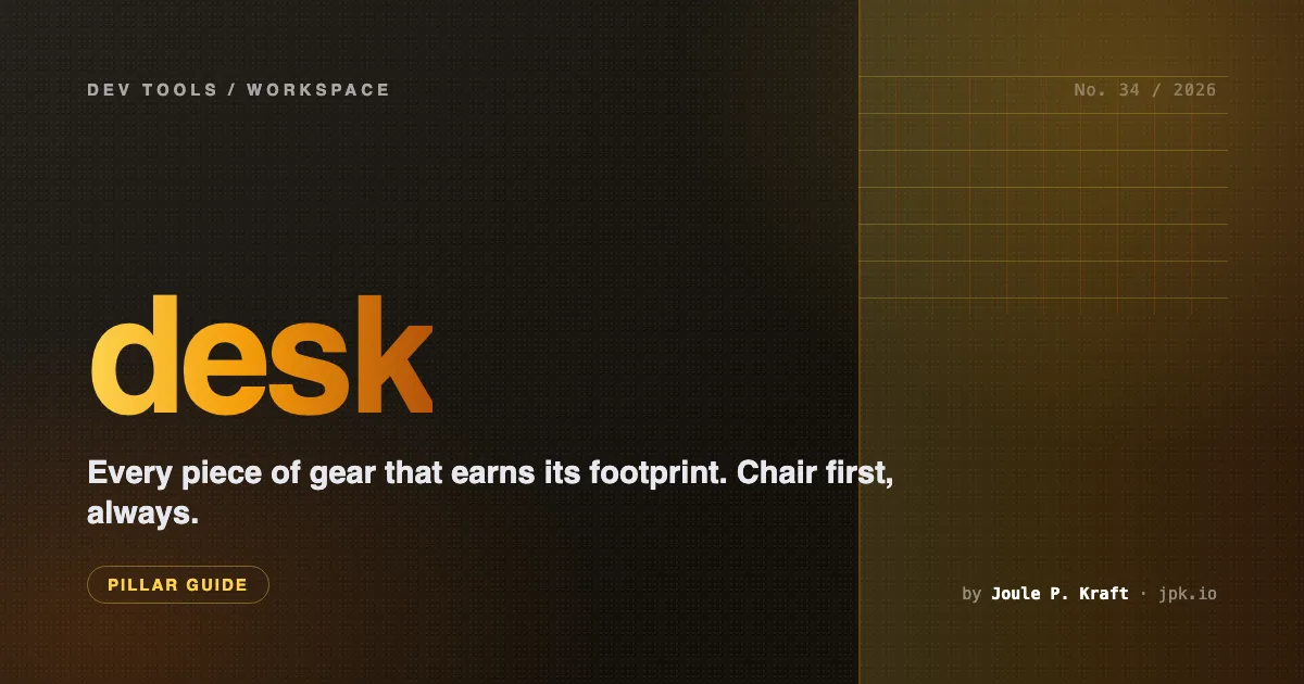 The Developer Desk Setup Guide (2026): Every Piece of Gear That Matters