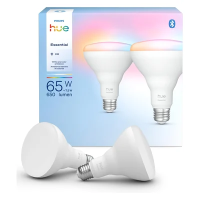 Philips Hue Essential BR30 Bulb 2-Pack