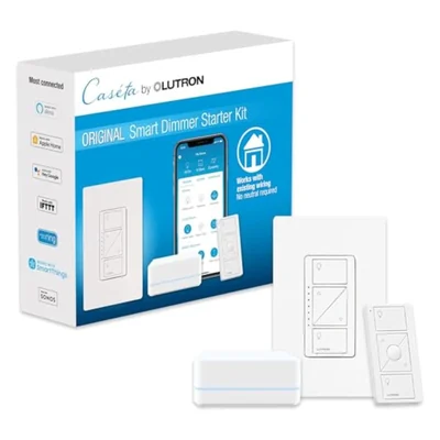 Lutron Caseta Smart Dimmer Starter Kit