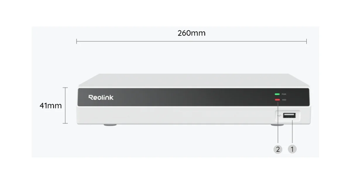 Reolink RLN8-410 8-Channel PoE NVR (2TB)