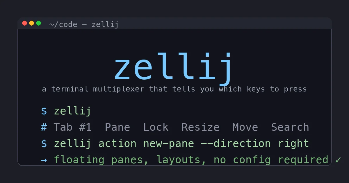 Zellij Review: The Terminal Multiplexer That Finally Stuck for Me